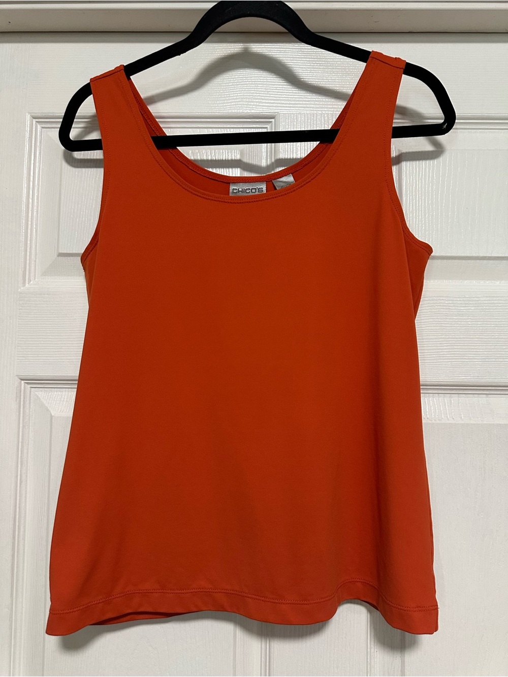 Chico’s Women’s Size 1 Orange Sleeveless Tank Top